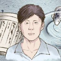 男人的感受不顺利,天空的顶部是低矮的牙齿稀疏